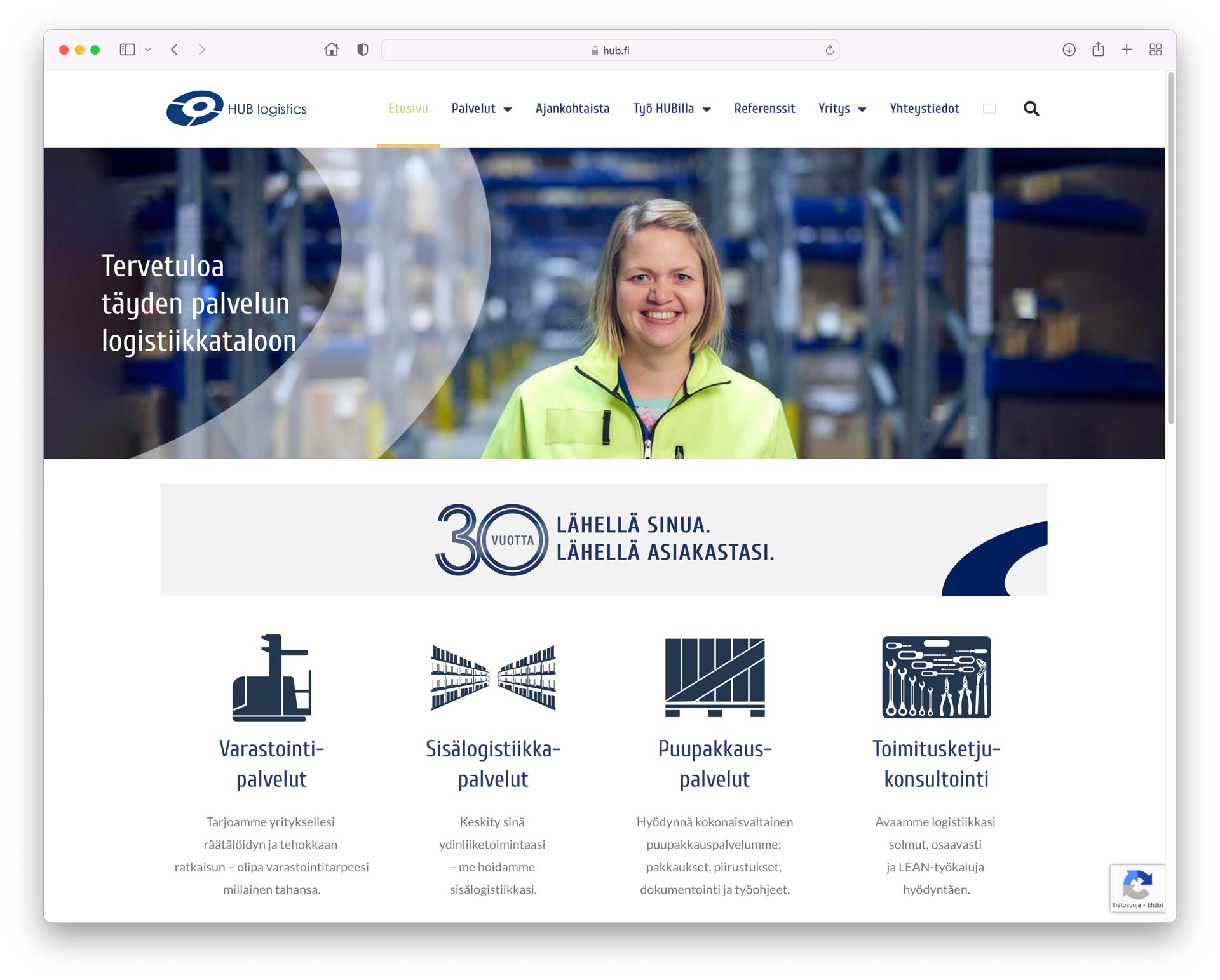 HUB.fi etusivu